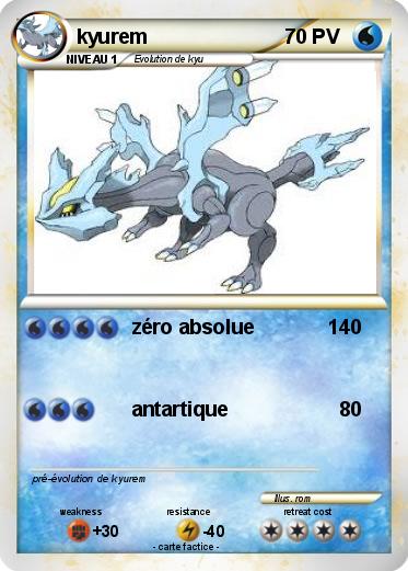 Pokemon kyurem