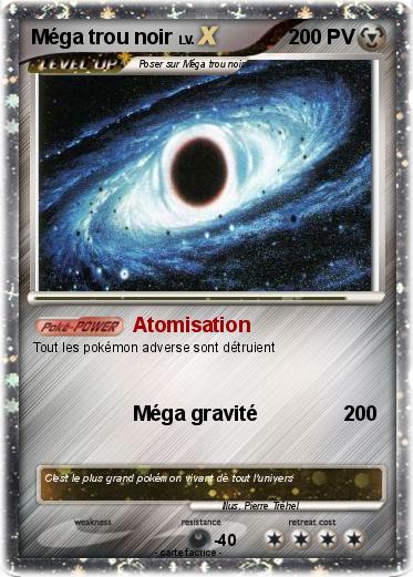 Pokemon Méga trou noir