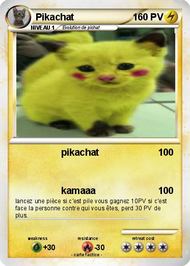 Pokemon Pikachat