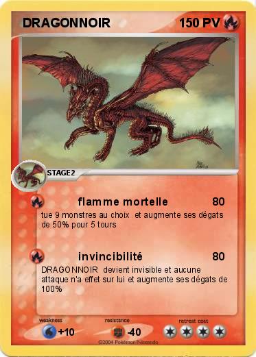 Pokemon  DRAGONNOIR