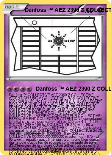 Pokemon Danfoss ™ AEZ 2390 Z COLLECTIVE