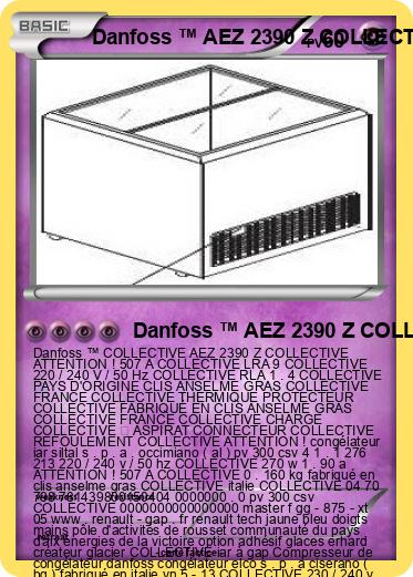 Pokemon Danfoss ™ AEZ 2390 Z COLLECTIVE