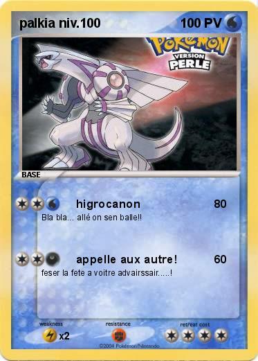 Pokemon palkia niv.100