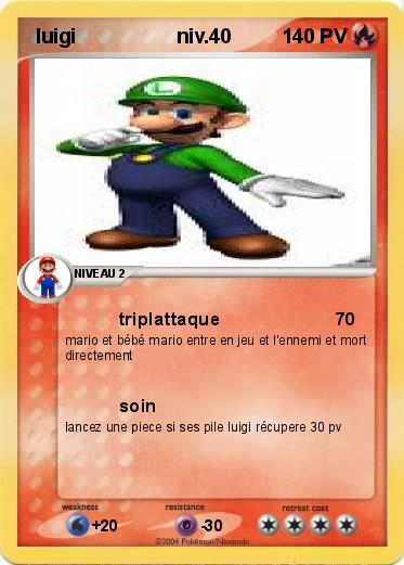 Pokemon  luigi                  niv.40