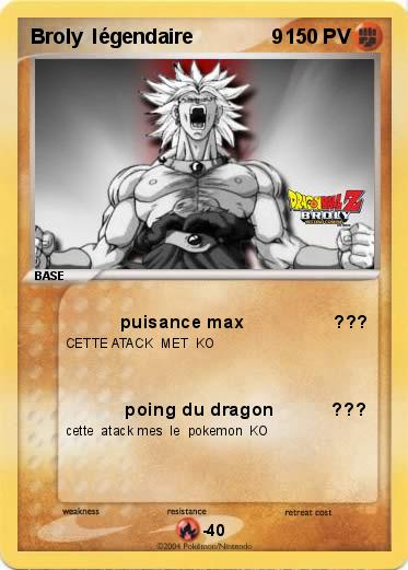 Pokemon Broly  légendaire              9