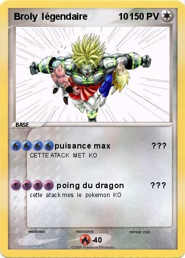 Pokemon Broly  légendaire            10  