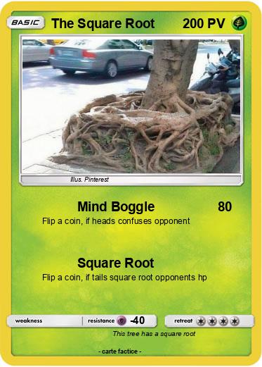 Pokemon The Square Root