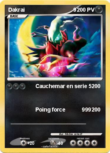 Pokemon Dakrai                                9