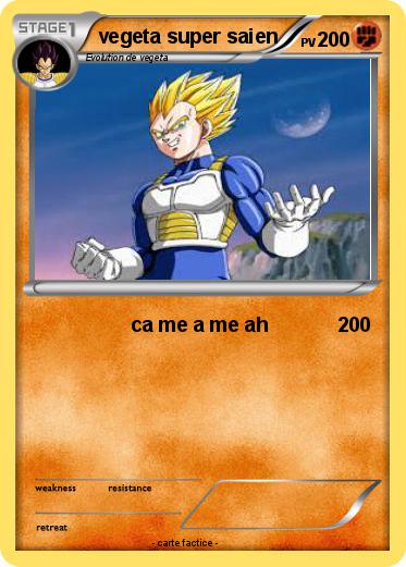 Pokemon vegeta super saien