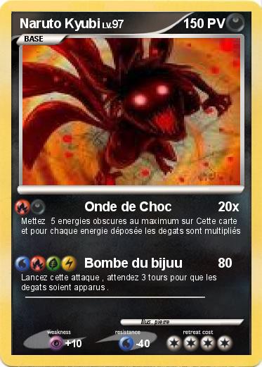 Pokemon Naruto Kyubi