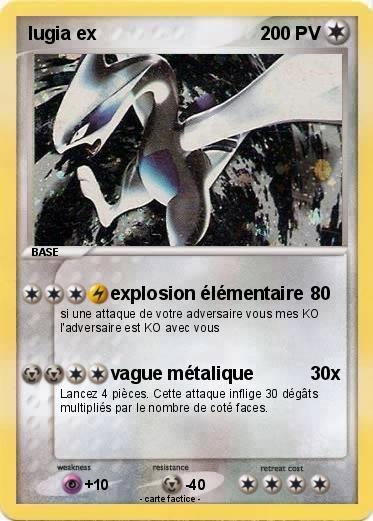 Pokemon lugia ex