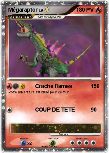 Pokemon Mégaraptor
