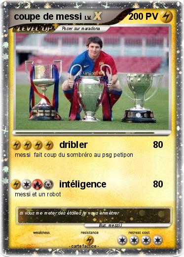 Pokemon coupe de messi