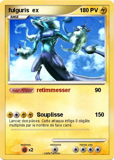 Pokemon fulguris  ex