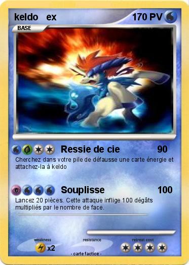 Pokemon keldo   ex