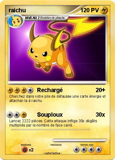 Pokemon raichu