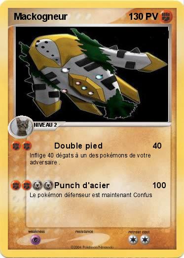 Pokemon Mackogneur