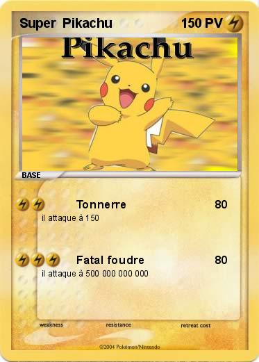 Pokemon Super  Pikachu