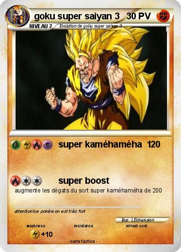 Pokemon goku super saiyan 3