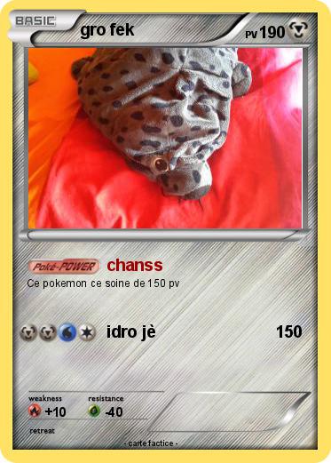 Pokemon gro fek