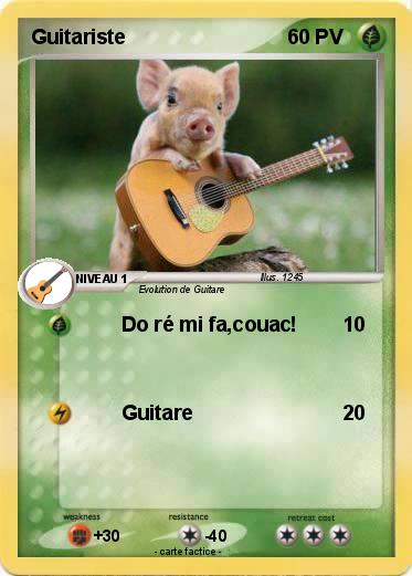 Pokemon Guitariste