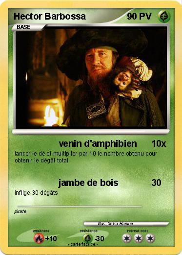 Pokemon Hector Barbossa