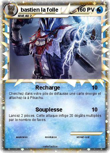 Pokemon bastien la folle