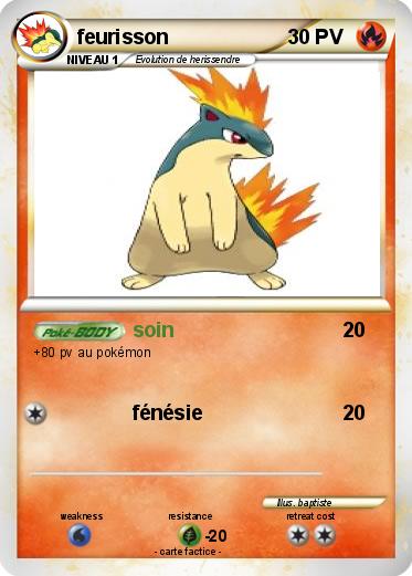Pokemon feurisson