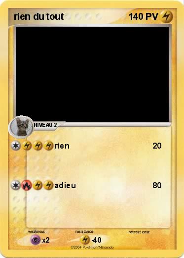 Pokemon rien du tout