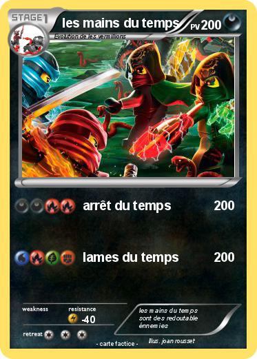 Pokemon les mains du temps