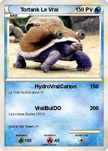 Pokemon Tortank Le Vrai