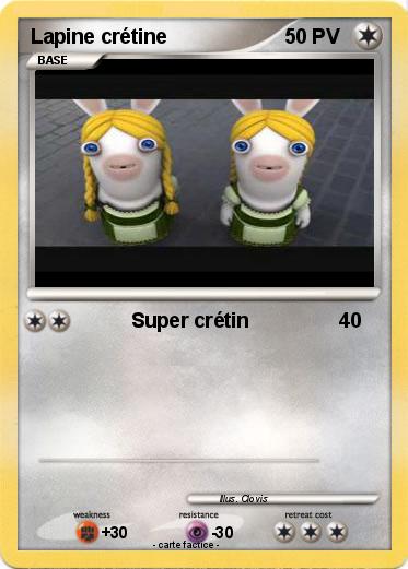 Pokemon Lapine crétine
