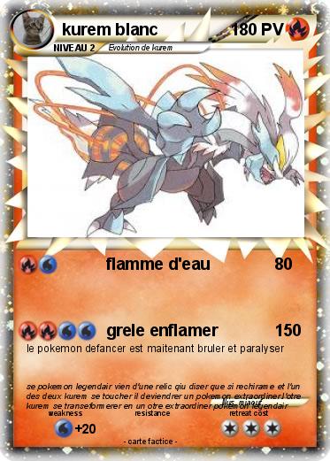Pokemon kurem blanc
