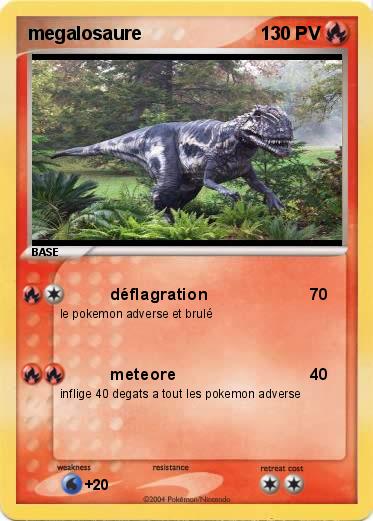 Pokemon megalosaure