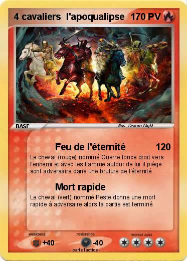Pokemon 4 cavaliers  l'apoqualipse