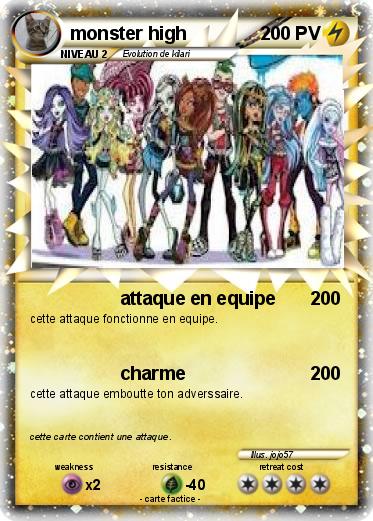 Pokemon monster high