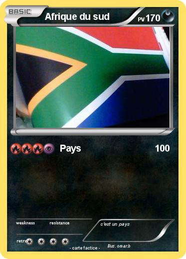 Pokemon Afrique du sud