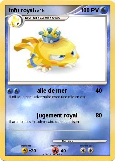 Pokemon tofu royal
