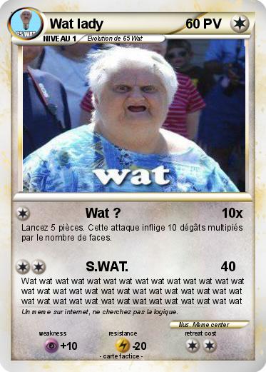 Pokemon Wat lady