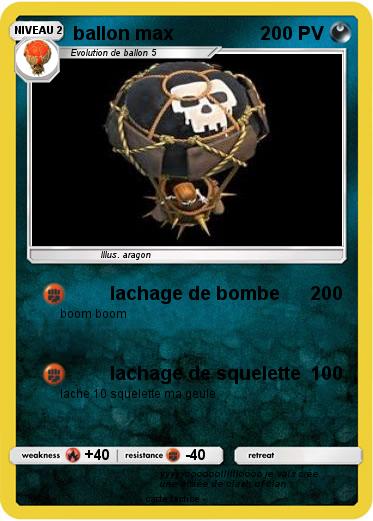 Pokemon ballon max