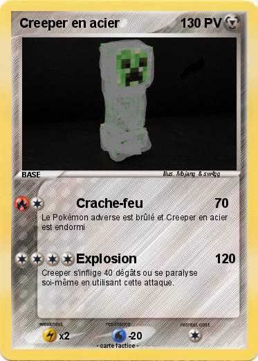 Pokemon Creeper en acier