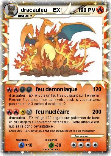 Pokemon dracaufeu    EX