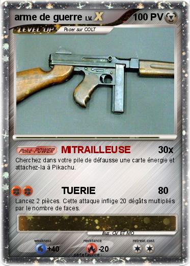 Pokemon arme de guerre