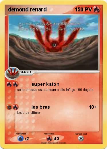 Pokemon demond renard