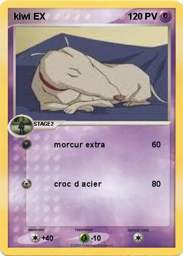 Pokemon kiwi EX
