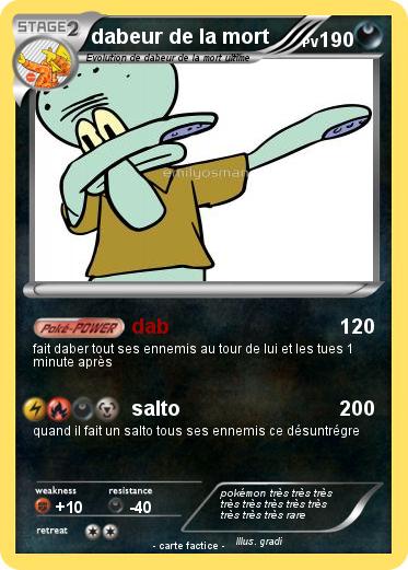 Pokemon dabeur de la mort