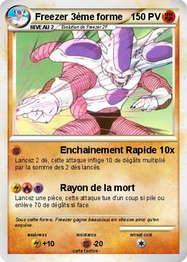 Pokemon Freezer 3ème forme