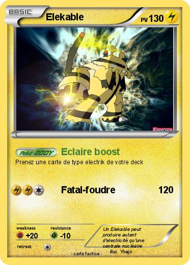 Pokemon Elekable