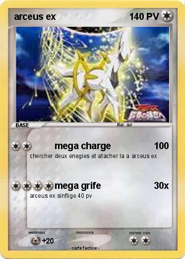 Pokemon arceus ex