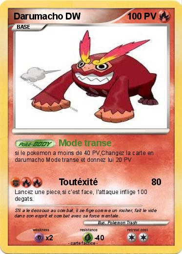 Pokemon Darumacho DW